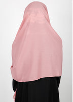 BeingMuslims Textured Muna Chiffon Hijab Pink Pack of 10