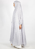 BeingMuslims Printed Jilbab Ankle Length Cool Off-White Pack of 10