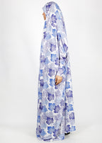 BeingMuslims Printed Jilbab Full Length Soft Ivory Off-White Pack of 10
