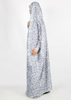 BeingMuslims Printed Jilbab Full Length Cool Off-White Pack of 10