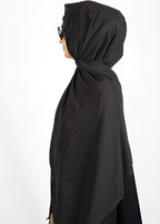 BeingMuslims Rich Malaysian GeorgetteHijab Black Pack of 10
