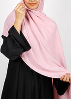 BeingMuslims Rich Malaysian GeorgetteHijab Blush pink Pack of 10