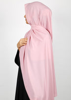 BeingMuslims Rich Malaysian GeorgetteHijab Blush pink Pack of 10