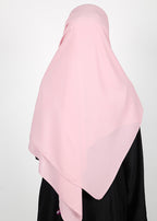 BeingMuslims Rich Malaysian GeorgetteHijab Blush pink Pack of 10