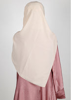 BeingMuslims Rich Malaysian GeorgetteHijab Cream Pack of 10
