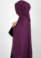 BeingMuslims Rich Malaysian GeorgetteHijab Deep Purple Pack of 10