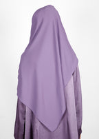 BeingMuslims Rich Malaysian GeorgetteHijab Light Purple Pack of 10