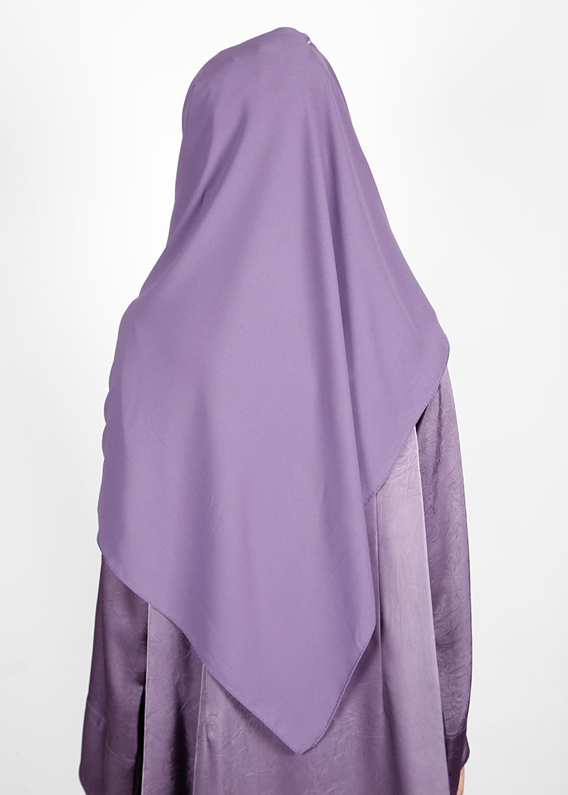 BeingMuslims Rich Malaysian GeorgetteHijab Light Purple Pack of 10