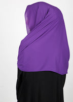 BeingMuslims Rich Malaysian GeorgetteHijab Plum Pack of 10