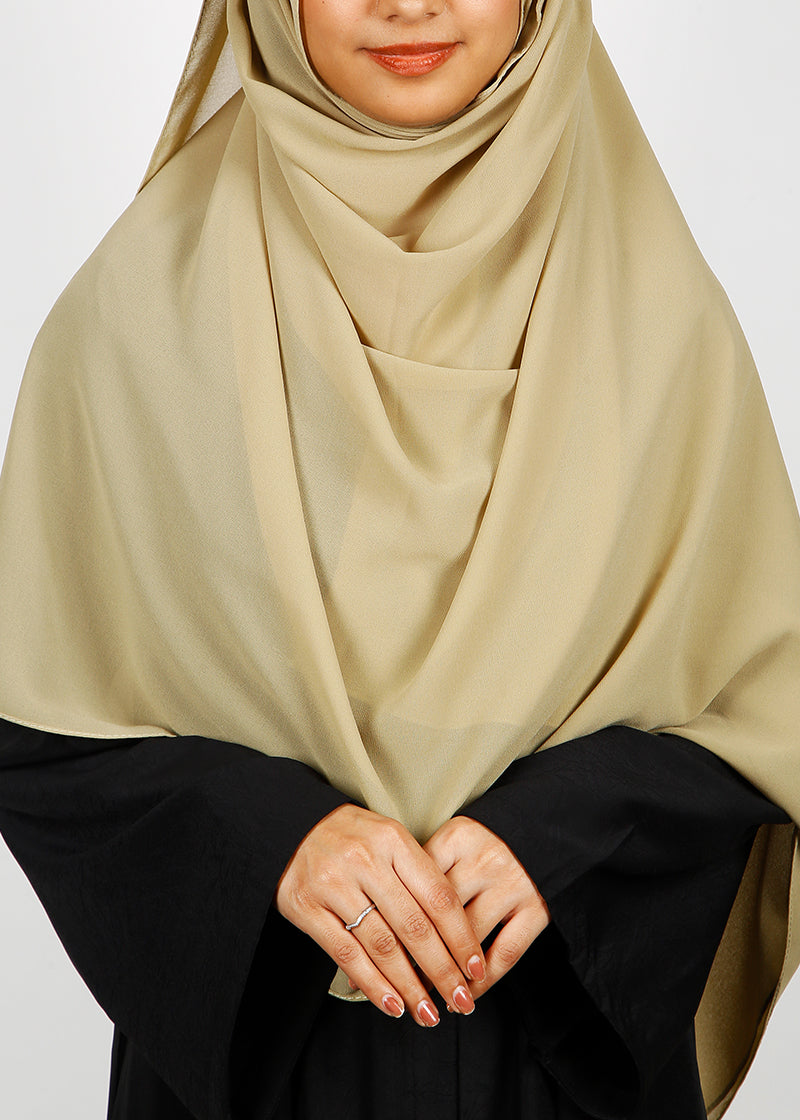 BeingMuslims Rich Malaysian GeorgetteHijab Plum Pack of 10