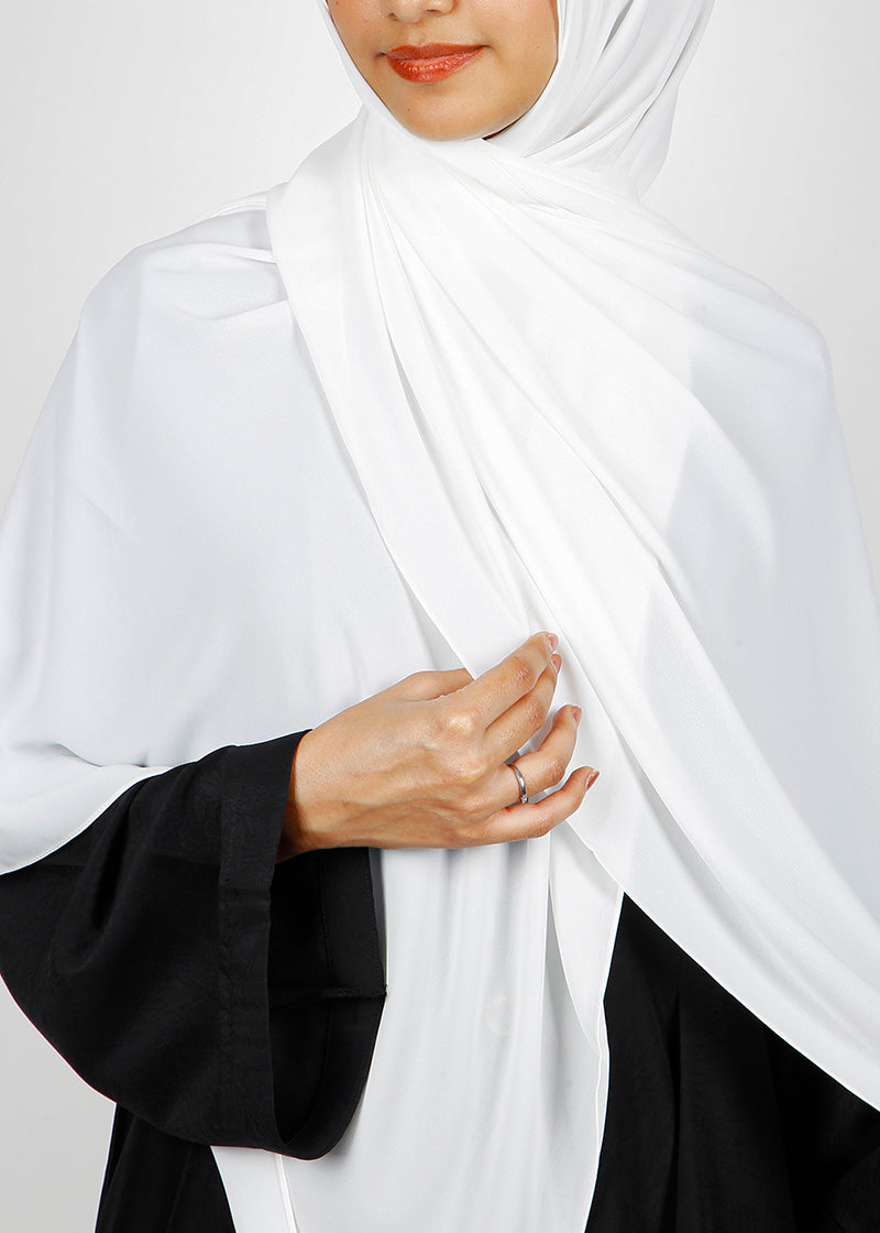 BeingMuslims Rich Malaysian GeorgetteHijab Plum Pack of 10