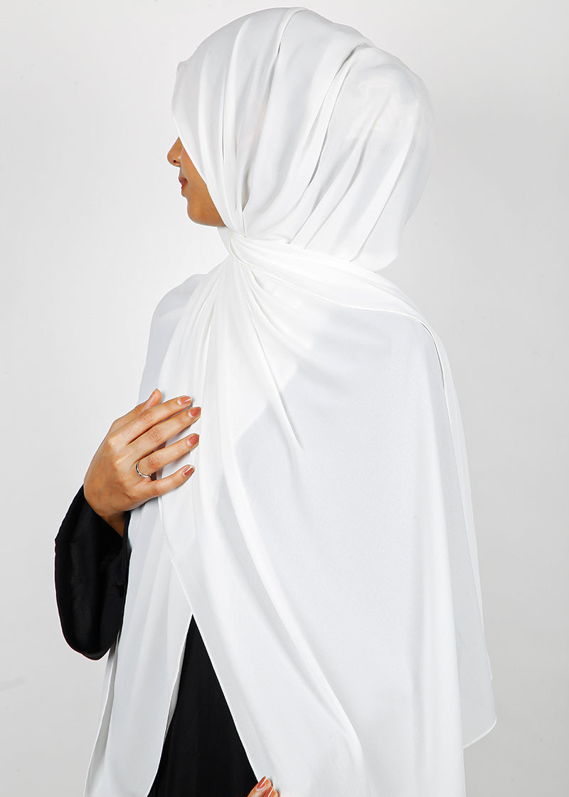 BeingMuslims Rich Malaysian GeorgetteHijab Plum Pack of 10