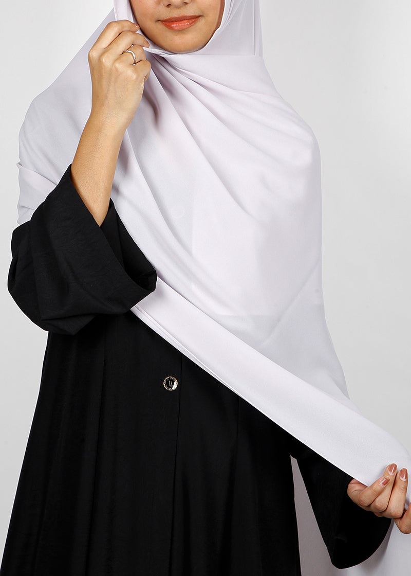 BeingMuslims Rich Malaysian GeorgetteHijab Plum Pack of 10