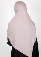 BeingMuslims Stylish Diamond Work Jersey Hijab Light Mauve Pack of 10