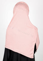 BeingMuslims Stylish Diamond Work Jersey Hijab Pale Pink Pack of 10