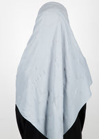 BeingMuslims Chic Diamond Work Chiffon Hijab Pale Blue Pack of 10