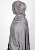 BeingMuslims Elegant Diamond Work Jersey Hijab Grey Pack of 10