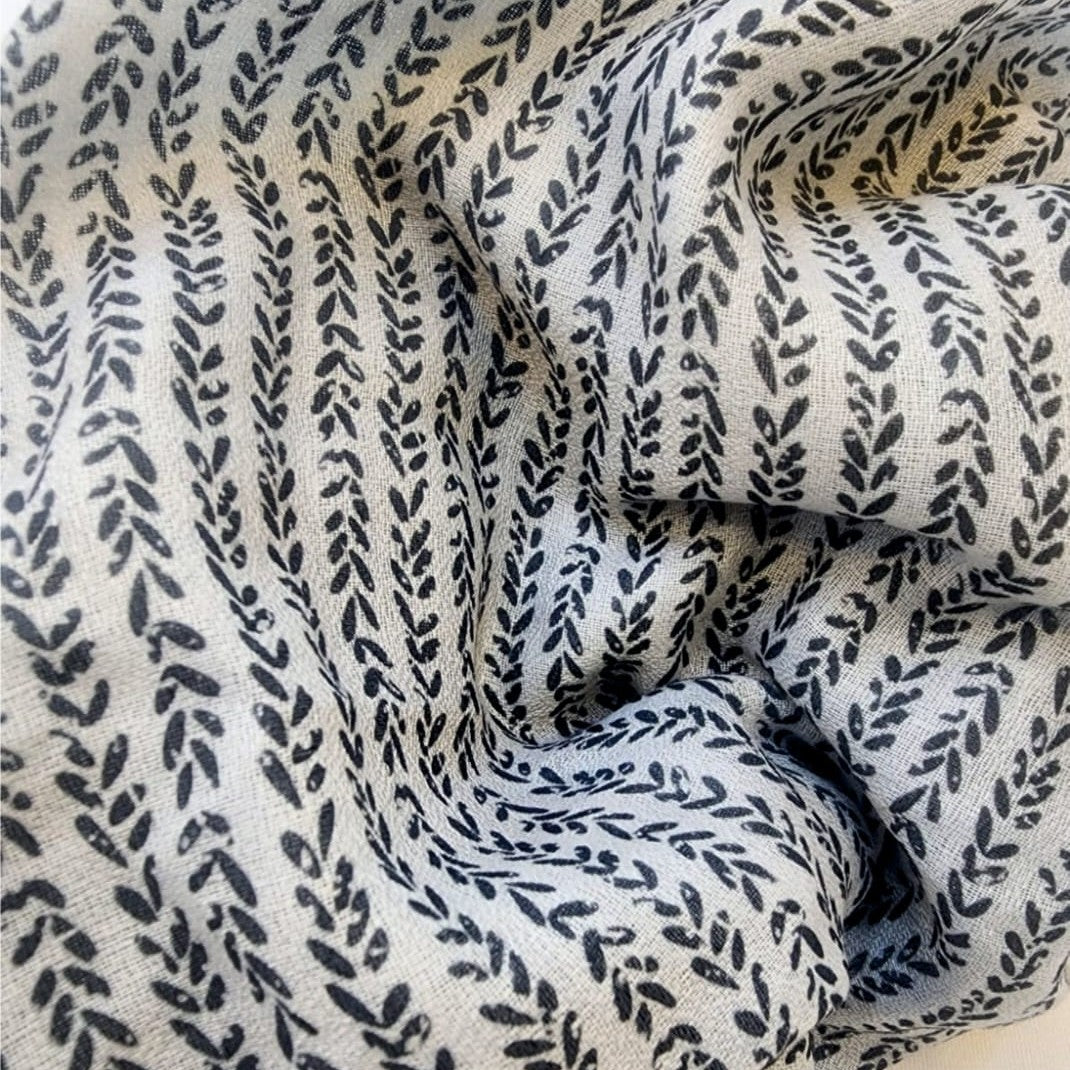 BeingMuslims Chevron Print Viscose Hijab Pack of 10