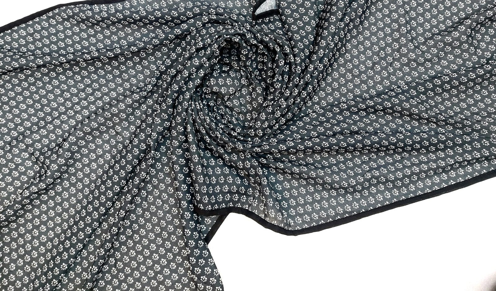 BeingMuslims Micro Floral Viscose Hijab Pack of 10