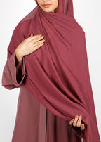 BeingMuslims Classic Luxe Georgette Hijab Onion Pink Pack of 10