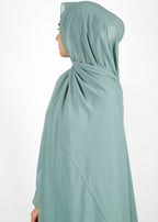 BeingMuslims Classic Luxe Georgette Hijab Sea Green Pack of 10