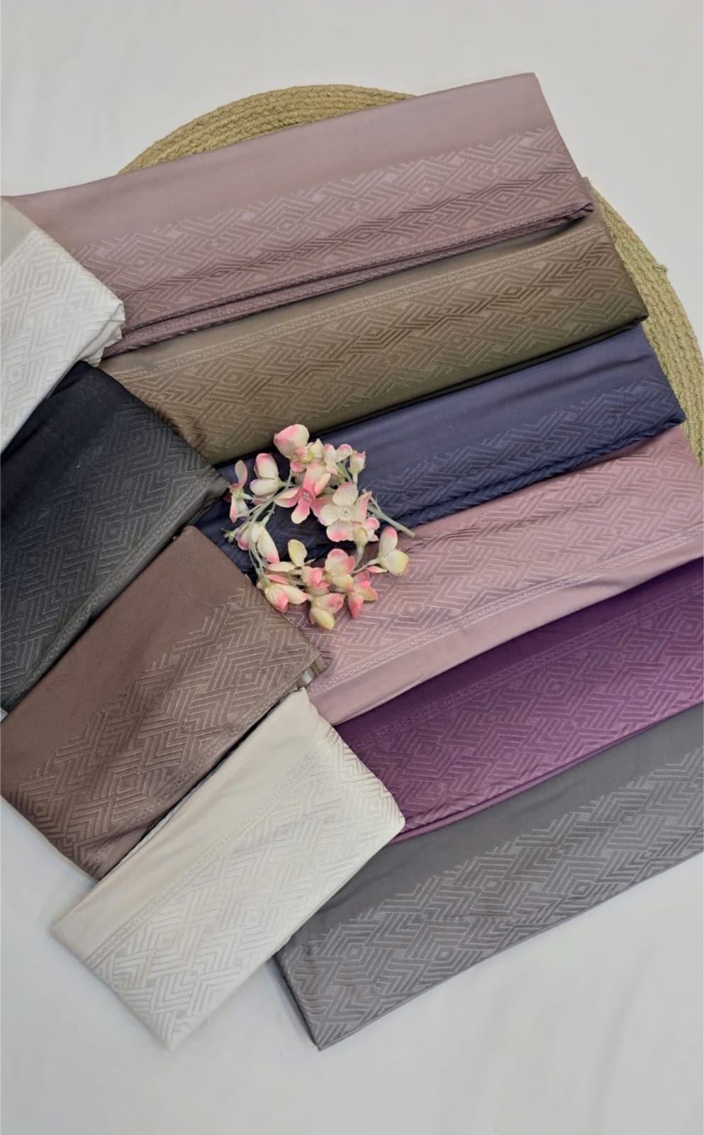 BeingMuslims Ombre Jersey Hijab Set Pack of 10