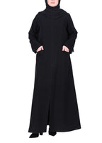Being Muslims Luxe Veil Chinese Nida Abaya Black