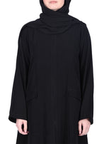 Being Muslims Luxe Veil Chinese Nida Abaya Black