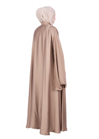 Being Muslims A Line Flowy n Flared Abaya Beige