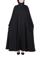 Being Muslims A Line Flowy n Flared Abaya Black