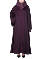 Being Muslims A Line Flowy n Flared Abaya Purple