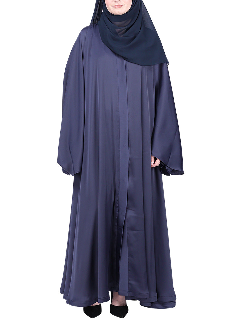 Being Muslims A Line Flowy n Flared Abaya Dusty Rose