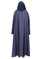 Being Muslims A Line Flowy n Flared Abaya Navy Blue