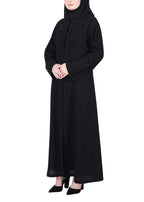 Being Muslims Ultra Luxury Noir Black Abaya Black