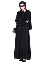 Being Muslims Starry Sleeves Luxury Abaya Black