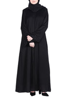 Being Muslims Starry Sleeves Luxury Abaya Black