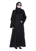 Being Muslims Starry Sleeves Luxury Abaya Black