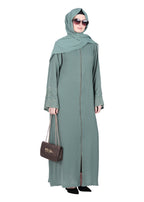 Being Muslims Starry Sleeves Luxury Abaya Mint