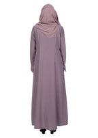 Being Muslims Suave Minimalist Abaya Dull Purple