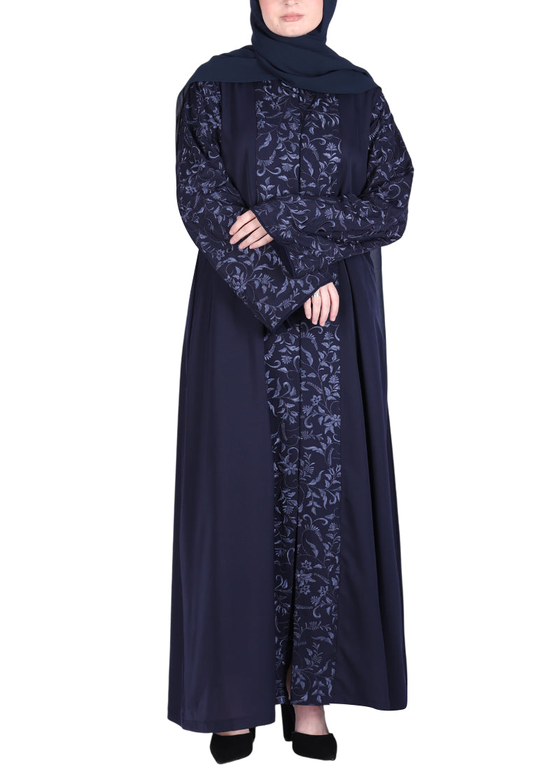 Being Muslims Abaya with Magnificent Rich Embroidery