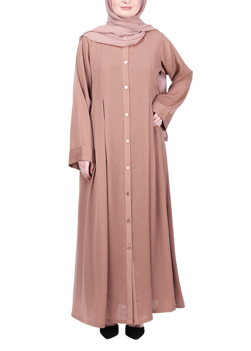 Being Muslims Simple n Stylish Front Open Abaya