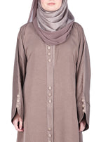 BeingMuslims Timeless Abaya in Marbella Oak Brown