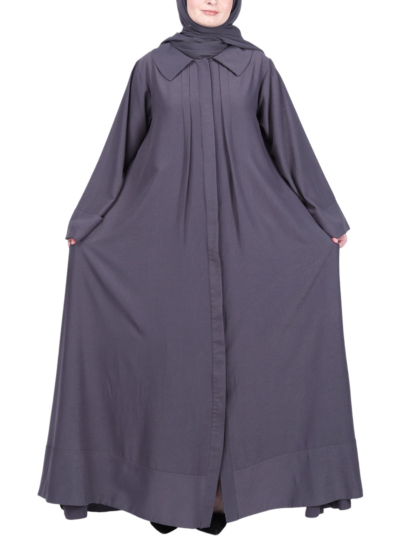 BeingMuslims Modish Designer Abaya. Brown