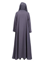 BeingMuslims Modish Designer Abaya. Brown