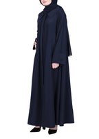 BeingMuslims Modish Designer Abaya. Brown