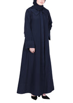 BeingMuslims Modish Designer Abaya. Brown