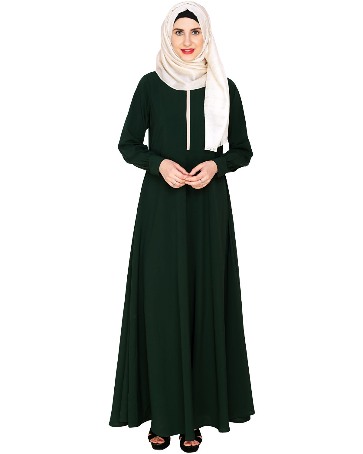 Maxi Dress Abaya Green