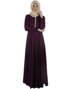 Maxi Dress Abaya Purple