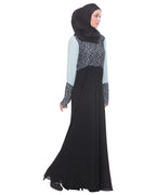 Classic Evening Wear Abaya Black