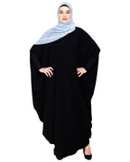 Quirky Jersy Sleeve Black Kaftan Wine